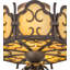 Radha 2 - Light Semi Flush Mount