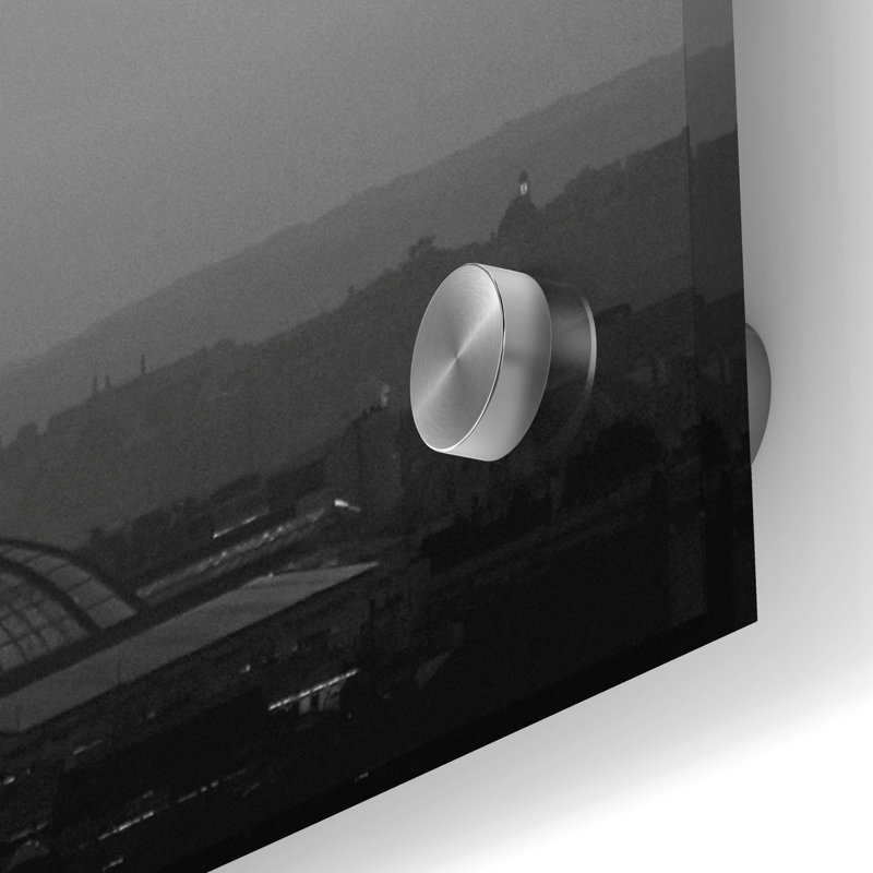 Latitude Tour® «Eiffel Tower View 2» par Photoinc Studio, art mural en verre acrylique, H 24 po x l 24 po x P 0,2 po