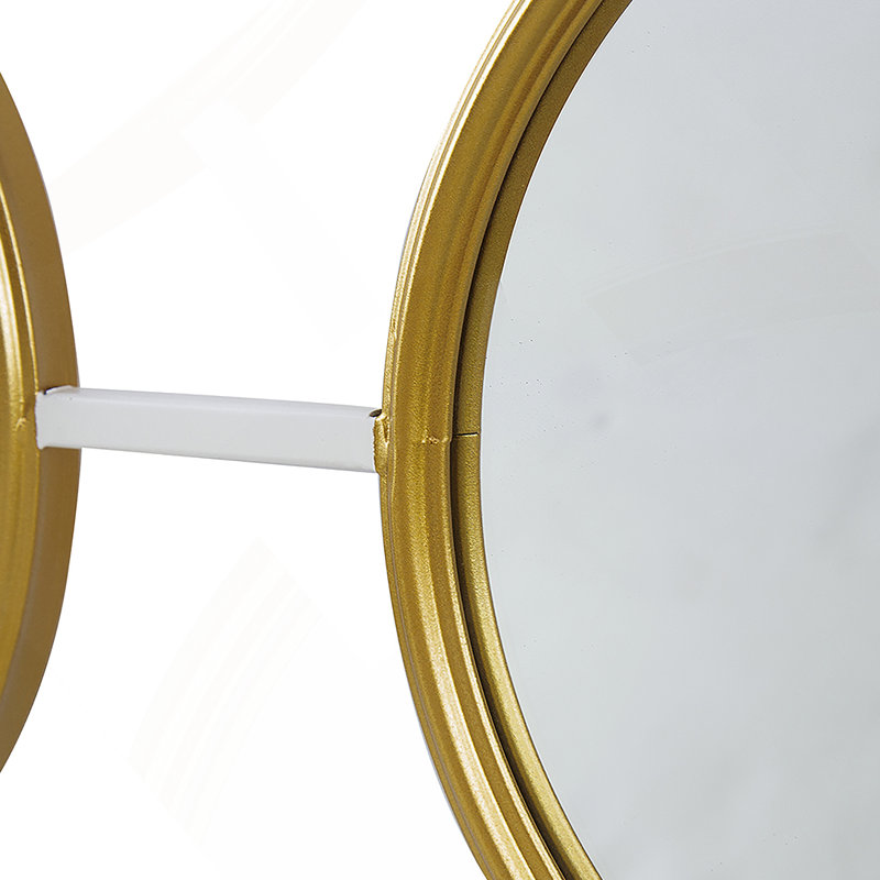 Miroir rond en fer