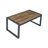 Anetta 4 - Person Wicker Patio Dining Set with Rectangular Table , Cushions Included-490189145-490189150