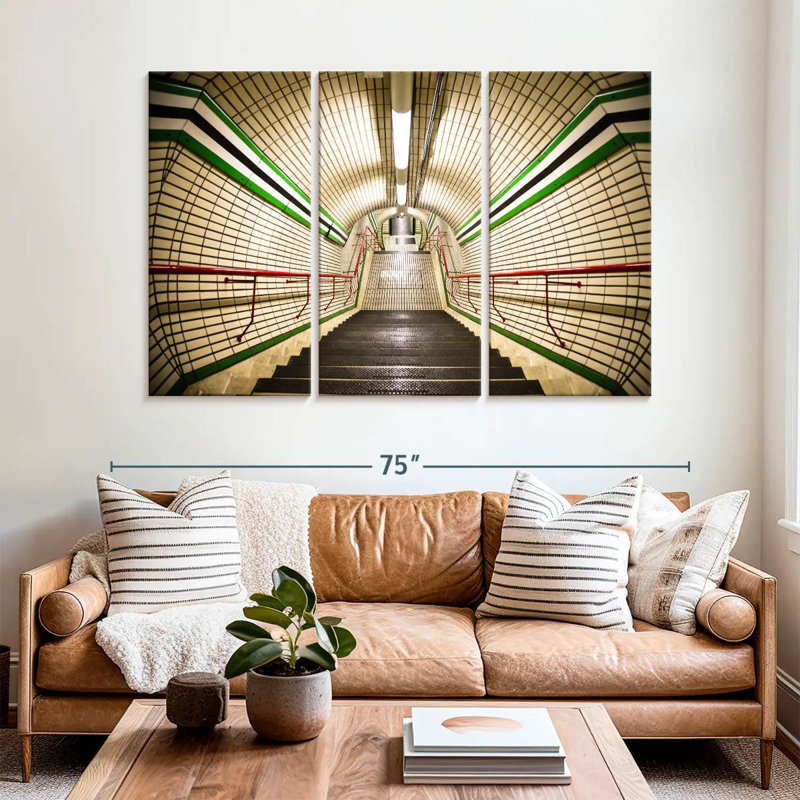 Lilie Subway Staircase, 42" H x 65" W