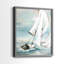 Réglage de la voile - Impression encadrée de qualité supérieure - Prêt à être accroché - aucun clou requis - aucun clou requis-1921259460-1921259516