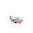 Stylish Pink & White 18 Semi-Auto Heat Press Machine with Auto Open & Slide-Out Base