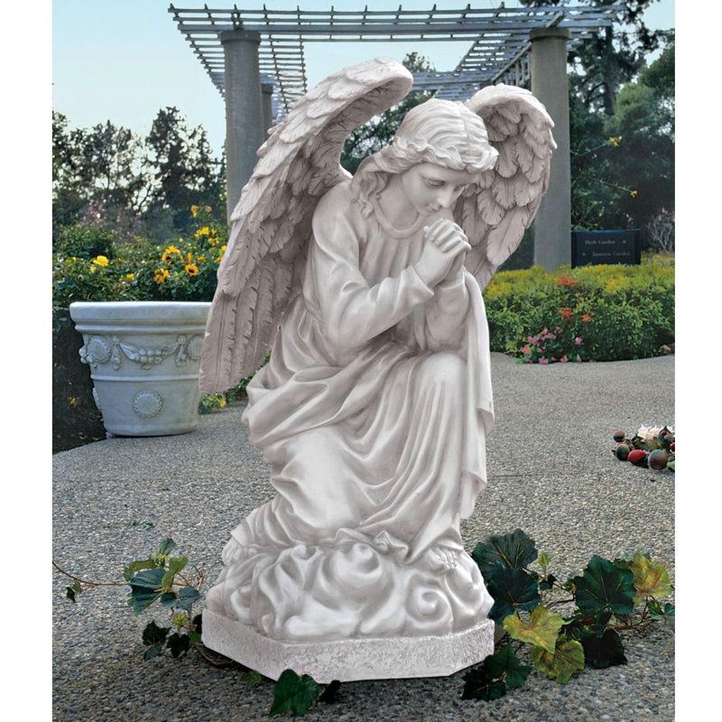 The Praying Basilica Angel Statue