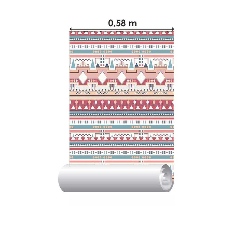 Rouleau de papier peint adhésif lisse L 126 po x l 24 po Lombox