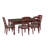 Thornaby Red 6PC Dining Set-918990586-918990587