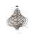Cyclone 36 - Light Dimmable Geometric Chandelier