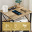 Ensemble de commode de chambre 3 pièces, commode de rangement 5 tiroirs gris rustique et 2 tables de chevet avec station de charge, ensemble de mobilier de chambre en bois et en métal pour chambre à coucher, salon