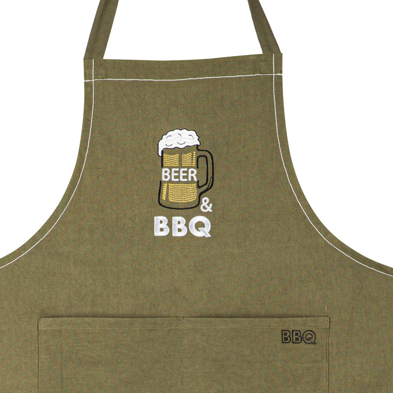 Father's Day No Pattern Canvas Apron Sets