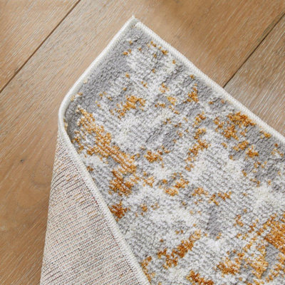 Edgeworth Silver/Gold/Beige Rug