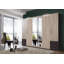 Adrik 6 Door Manufactured Wood Wardrobe-26881674