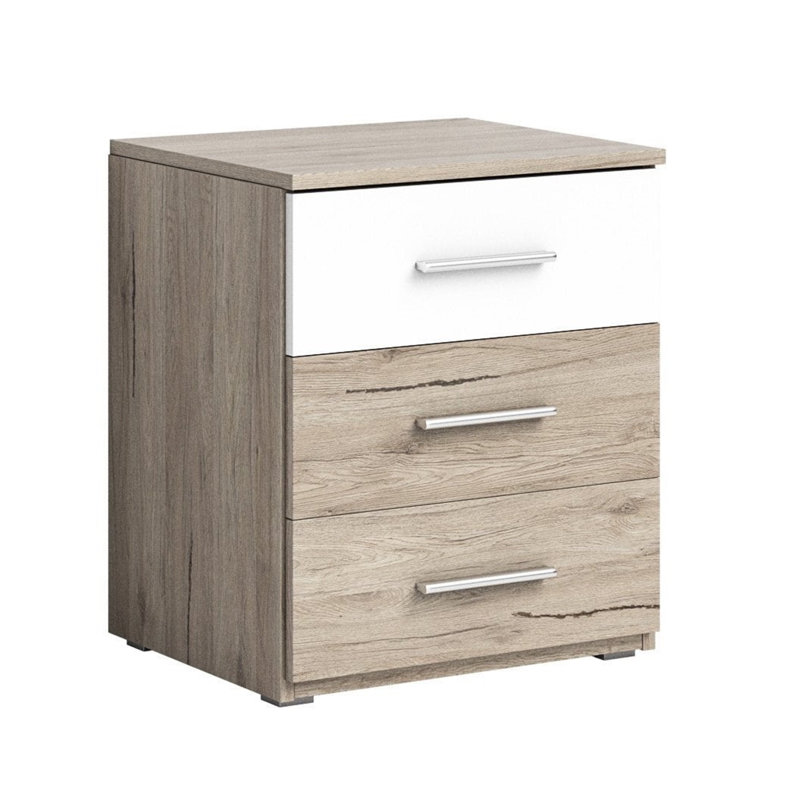 47cm W Manufactured Wood Bedside Table