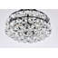 Luminaire suspendu à niveaux unique à 3 lumières avec détails en cristal Kieron-700501185-700501190