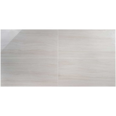 Nashville 24x48 Polished Travertine Look Porcelain Tile
