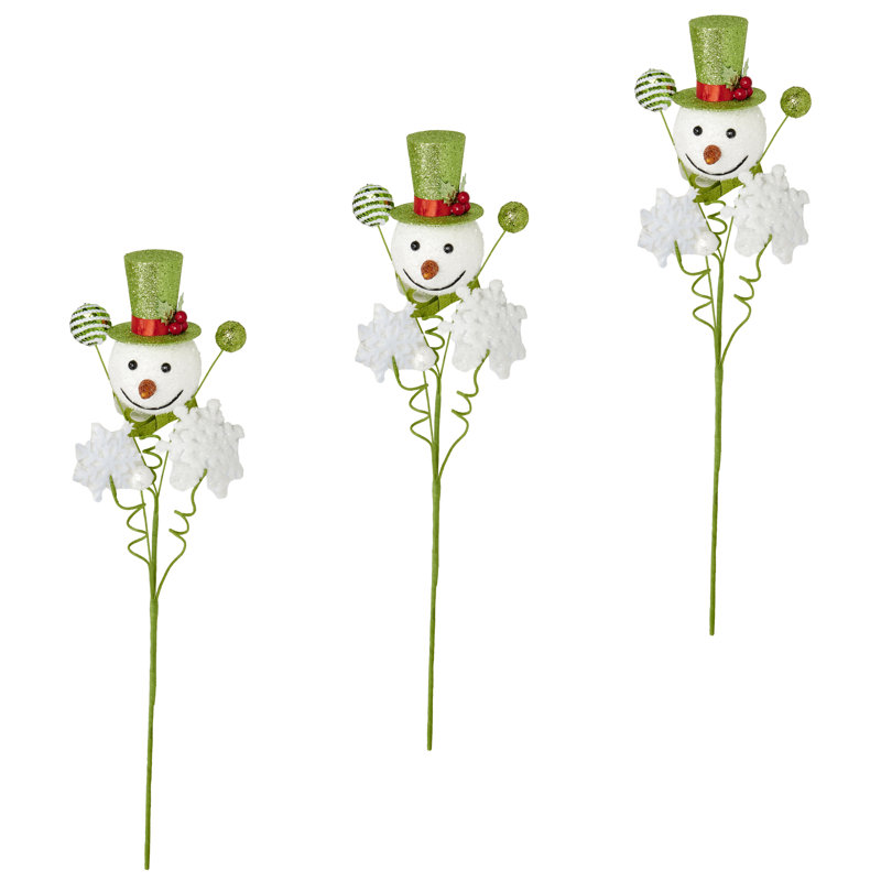 Bonhomme de neige scintillant, Vert