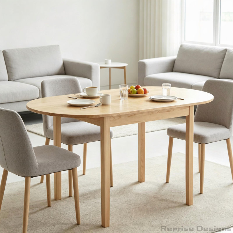 Convertible Drop-Leaf Dining Table