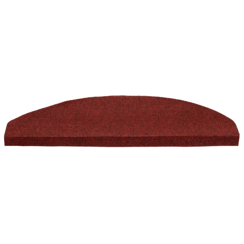 Hixson Red Stair Tread, Semi-Circle 22.5cm x 65cm