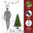 4ft Artificial Christmas Tree Prelit