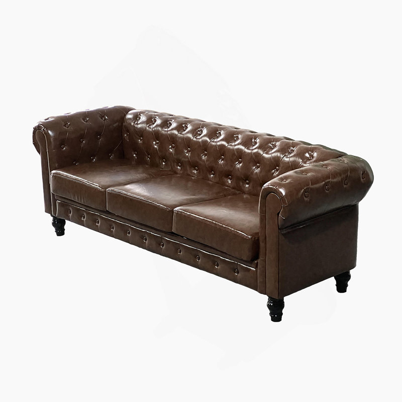 Ensemble de canapé moderne et confortable avec un design capitonné élégant pour le salon