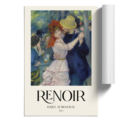 Dance at Bougival by Pierre-Auguste Renoir - 1 Piece Painting
