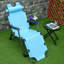 Chaise longue pliante pour l'extérieur-557006138