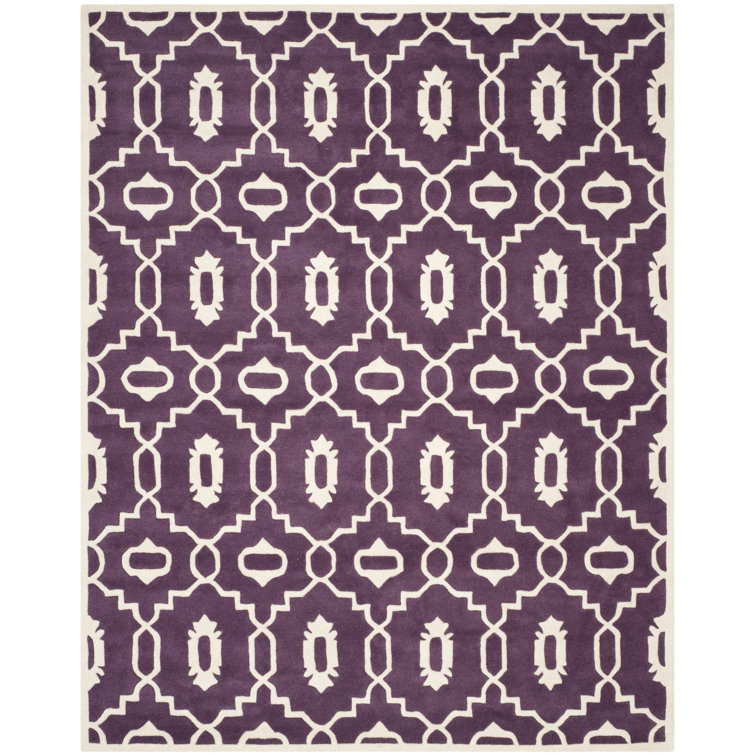 Carolene Hand Tufted Wool Geometric Rug