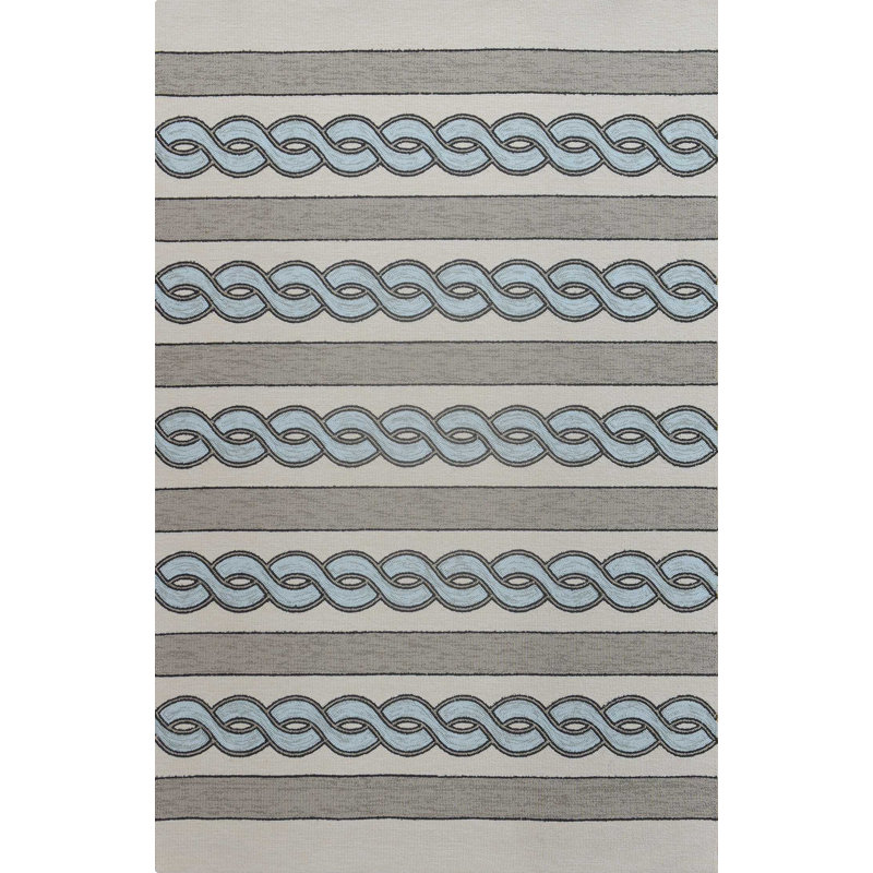 Striped Indoor / Outdoor Rug