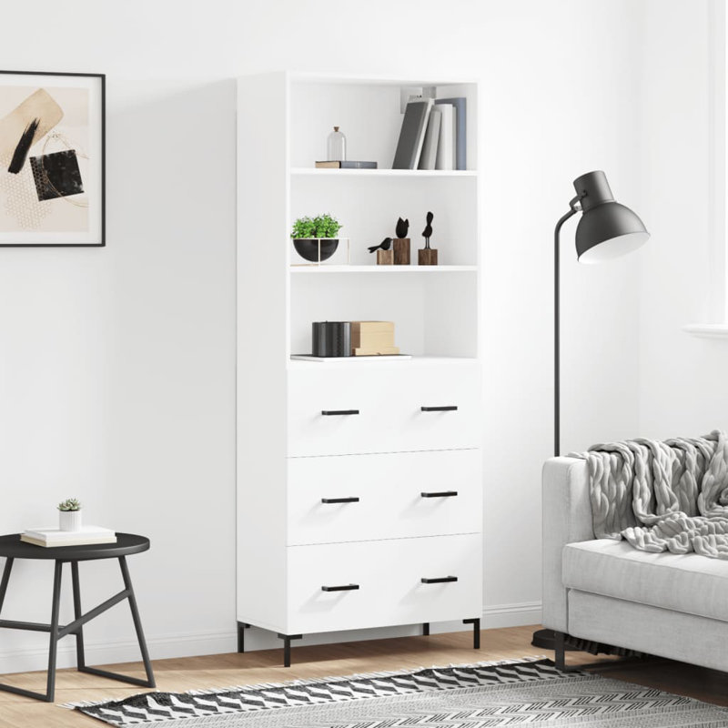 Sheyenne 69.5cm Sideboard, White