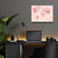  «World Of Patterns» par Art Licensing Studio, art mural en verre acrylique, 16 po x 12 po
