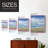 Timeless Waves Framed Print - Solid Wood-827907733-827907732