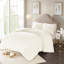 Housse de couette en coton chenille à médaillon, double / grand, pour une chambre romantique-122456845-122456850