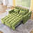 Convertible  Sleeper Sofa with Adjustable Backrest-1519406555