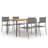Rectangular 4 - Person Dining Set-735961417-735961416