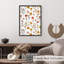 «Botanical Fall Wildflowers Pattern VII Cottage», reproduction d'art non encadrée-1859218495