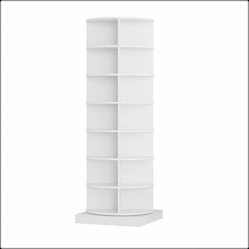 New 360 Rotating Shoe Cabinet With 7 Layers, Holds Up To 28 Pairs Of Shoes For Efficient Storage And Organization, White