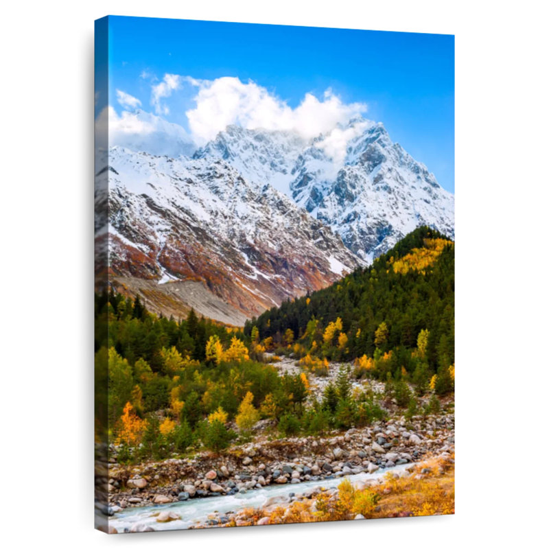 Alvord Swiss Alps Autumn, 51" H x 34" W
