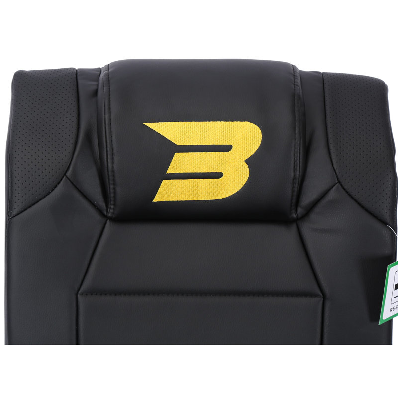 BraZen Stag 2.1 Bluetooth Surround Sound Gaming Chair, Black