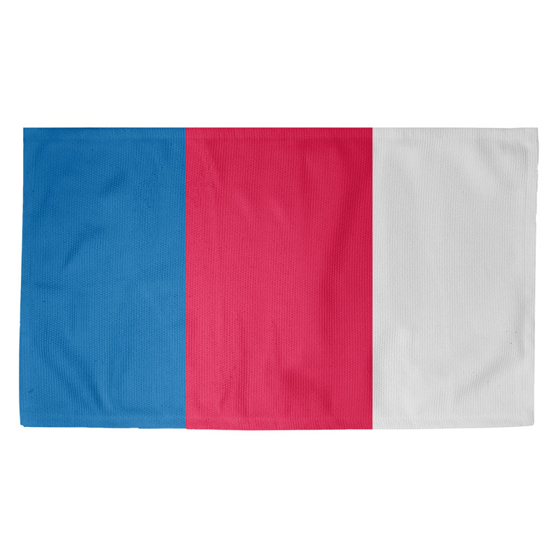 Tapis bleu/rouge, Rectangle 2 pi x 3 pi