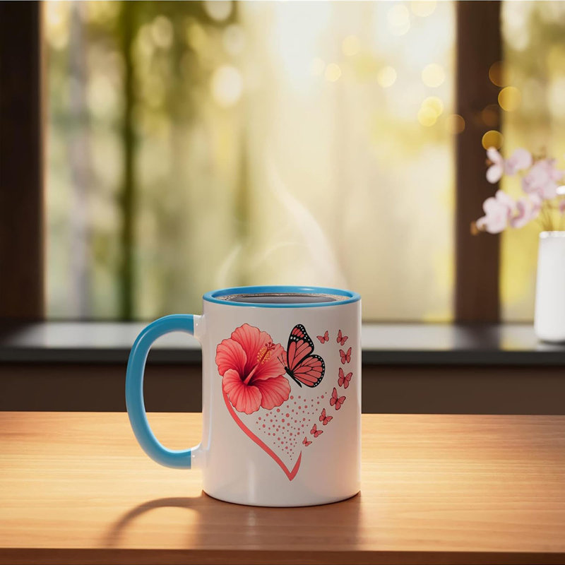 Ceramic Coffee Mug, Blue