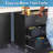 Ackron Mobile 3-Drawer Storage Cabinet on Wheels, Rolling Garage Organizer with Deep Drawers for Tool & Home Organization-543490903