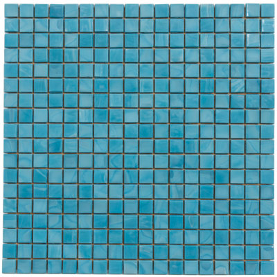 Skosh 0.6" x 0.6" Glass Grid Mosaic Wall & Floor Tile