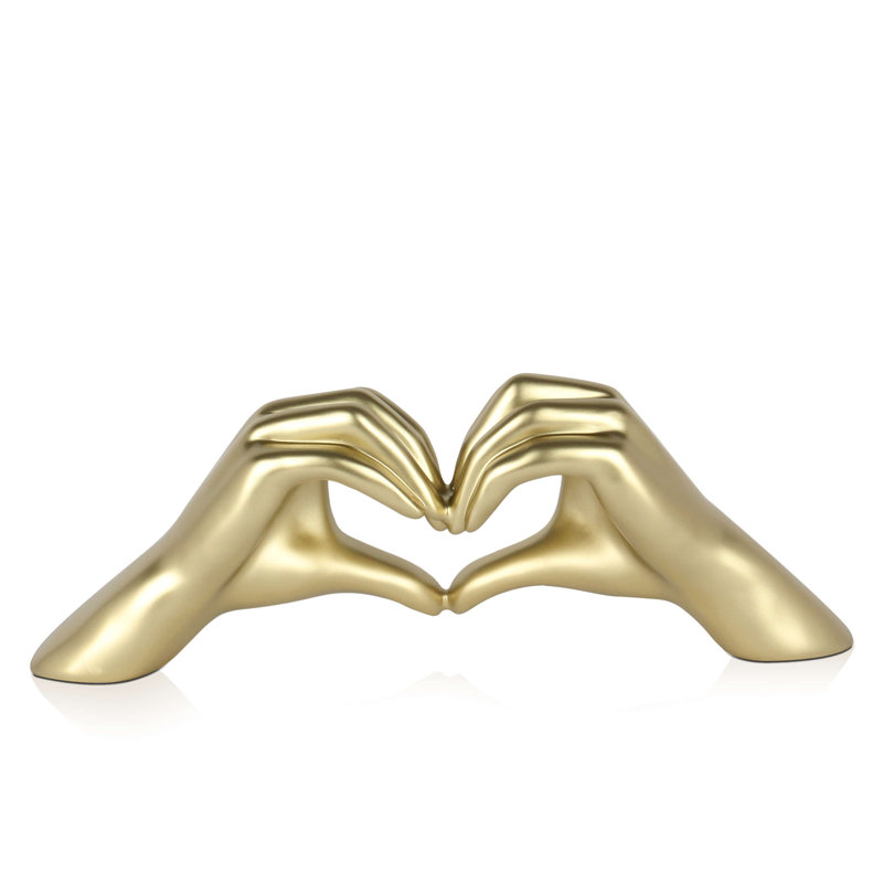Aaftab People Figurines & Sculptures, Gold