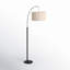 Lampe sur pied arquée 75,5 po Finley-353125178