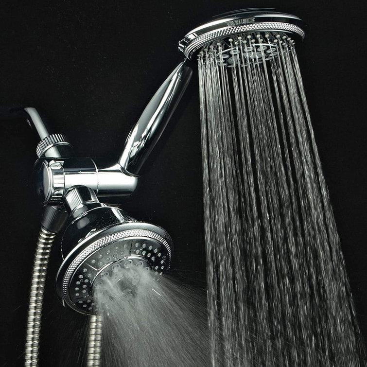 Multi Function Adjustable Dual Shower Head