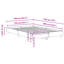 Bed Frame No Mattress Engineered Wood-1579268180-1579268182