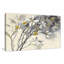 Magnolias jaune gris - Peinture-387650548-387650545