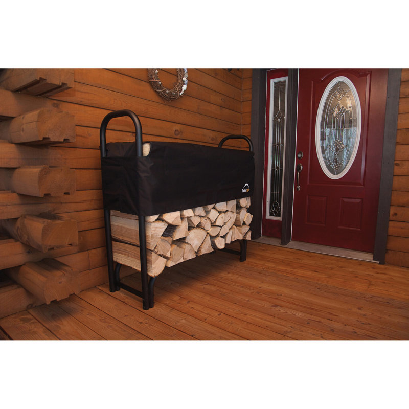 15.5'' W Metal Log Rack