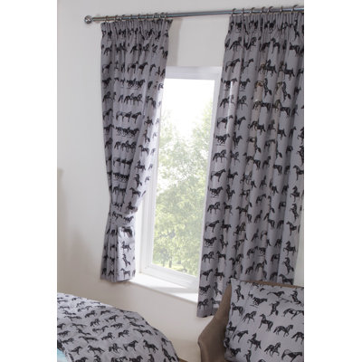 WILD SPIRIT Marsh Hico Pencil Pleat Sheer Curtains