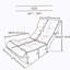 Fauteuil inclinable simple japonais