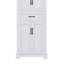 Meuble-lavabo autoportant moderne élégant 70,8 po - 4 portes à charnières, 1 tiroir et tablettes réglables